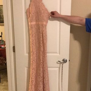 Pink bridesmaid dress or prom dress!